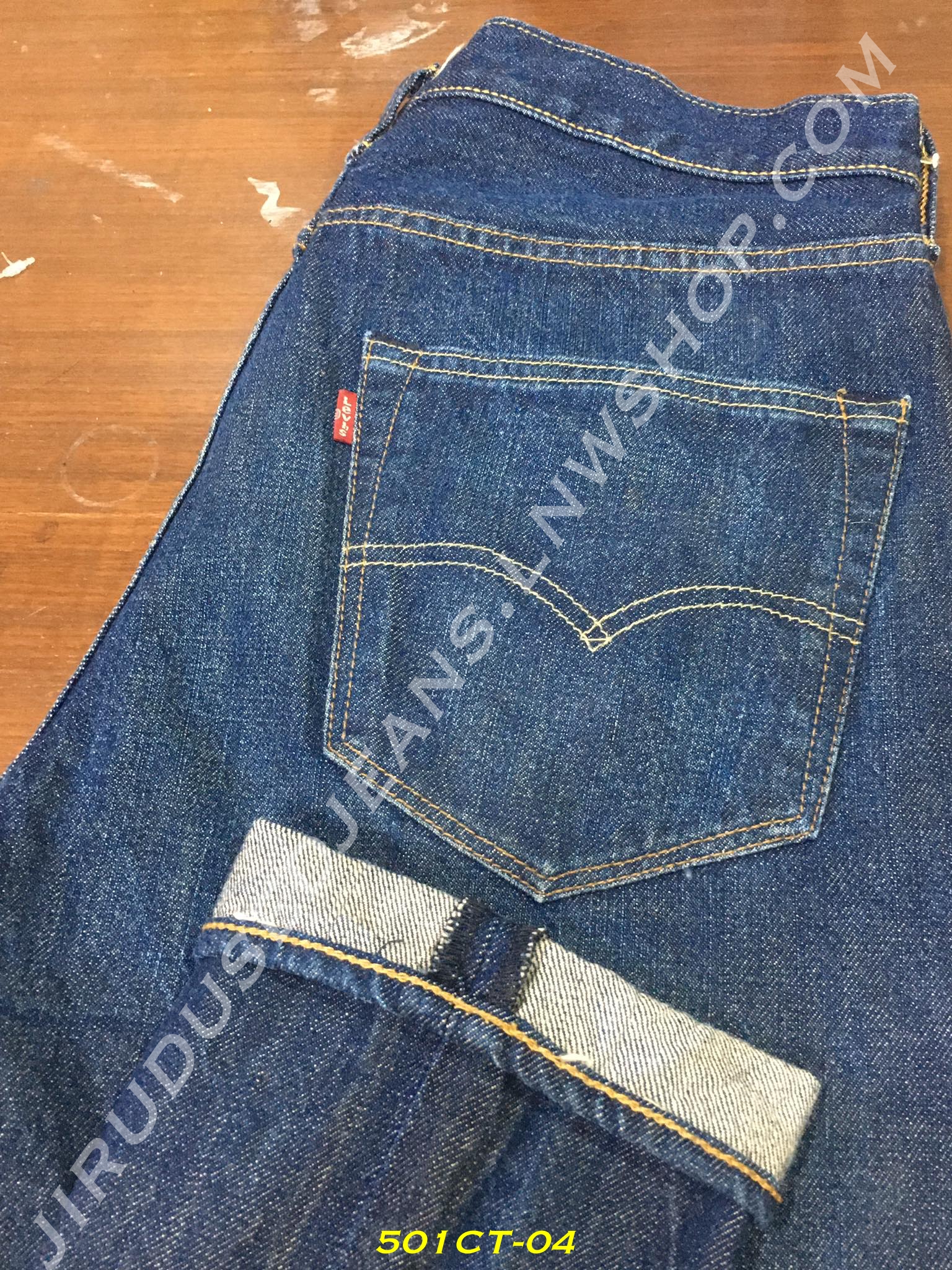 4. Levi’s 501CT - ผ้าฟอก Sample Garment เอว 32 ยาว 31