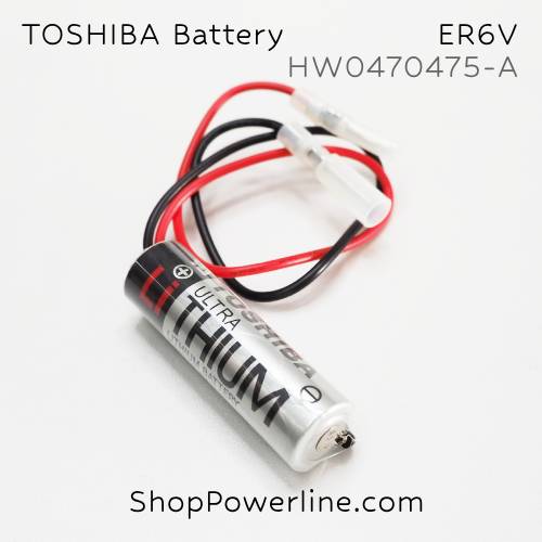แบตเตอรี่ Battery TOSHIBA (ER6V, HW0470475-A, HW8471030-A) 3.6V (White Plug)