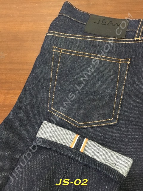 2. ใหม่ - Jean Shop รุ่น Bowie ริมส้ม เอว 32 ยาว 35 Made in USA(ส่งฟรี Kerry)