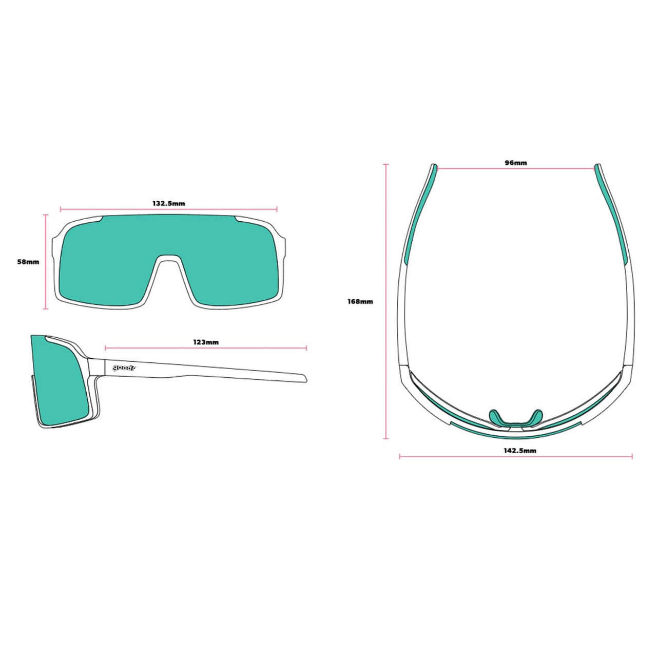 แว่น Goodr - Kidnapped By a Cyborg - ATG