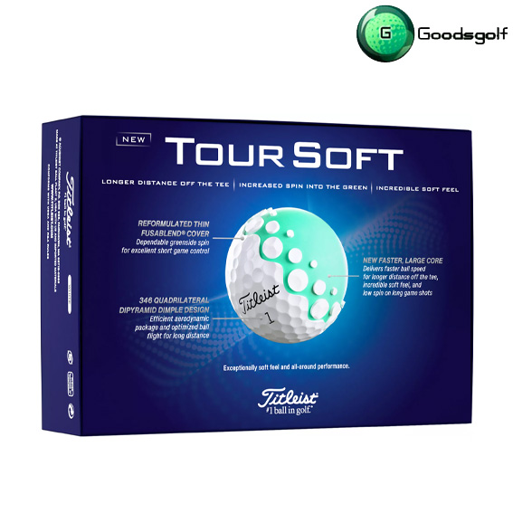 ลูกกอล์ฟ Titleist Tour Soft 2024