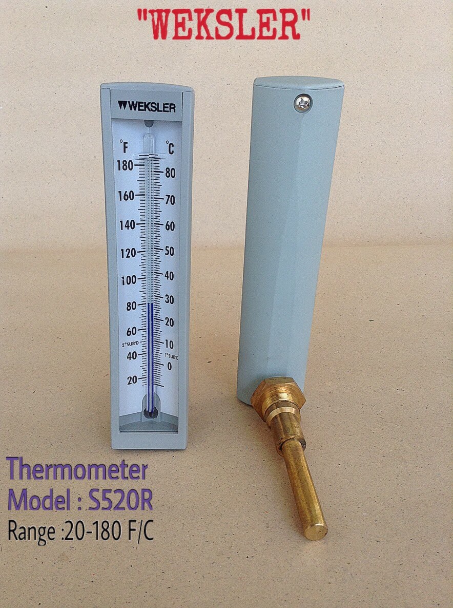 S520R 20/180 F 0/80 C WEKLSER THERMOMETER