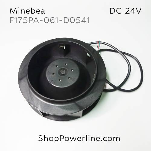 พัดลม Fan Minebea (F175PA-061-D0541, F175PAHZ7T000065) DC24V 8.0A 192W (4wire)