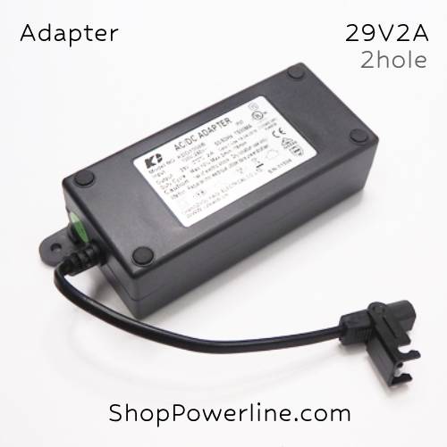 อะแดปเตอร์ Adapter DC 29V 2A (2Hole Plug)