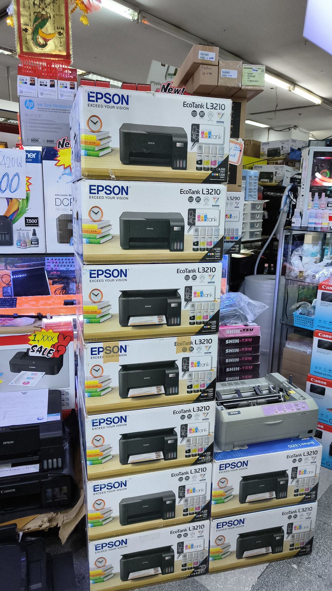 PRINTER (เครื่องพิมพ์) Epson Tank L3210