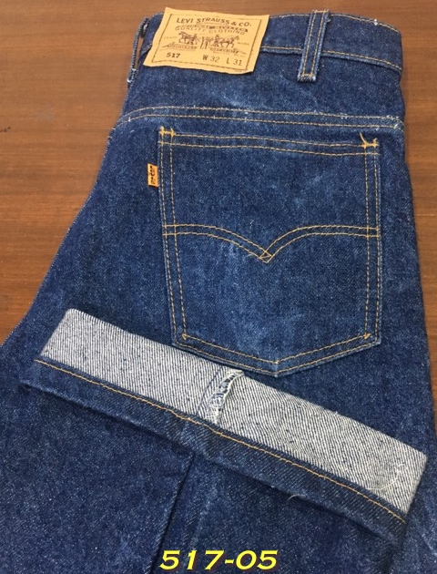 5. Levi’s 517-0217 ขาม้า ป้ายส้ม เอว 32 ยาว 31 Made in USA ปี 93