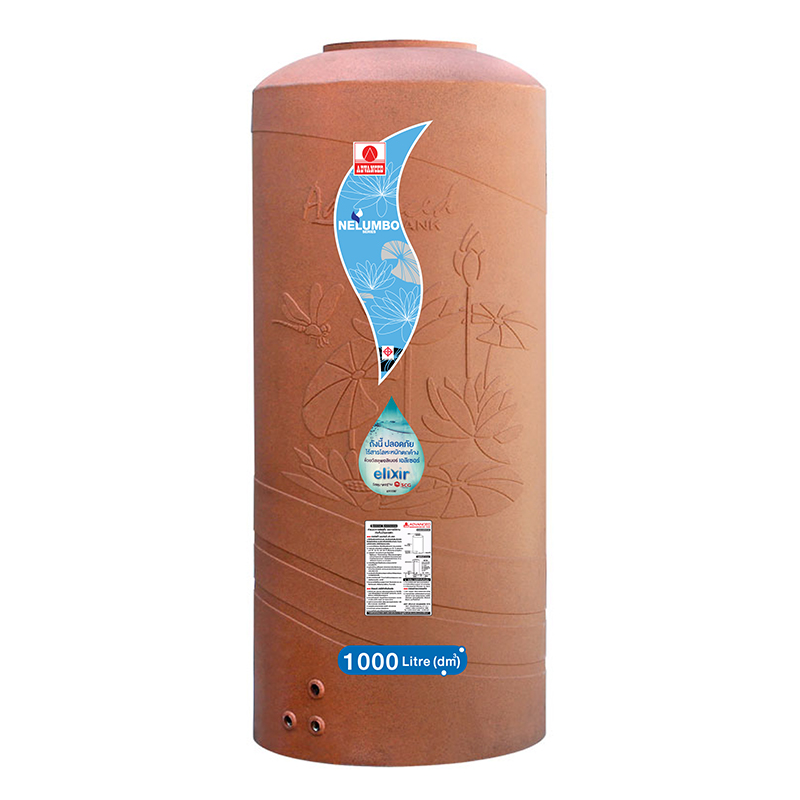 ถังเก็บน้ำบนดิน แอ็ดวานซ์ รุ่นเนลัมโบ (Nelumbo) ขนาด 1000 ลิตร
