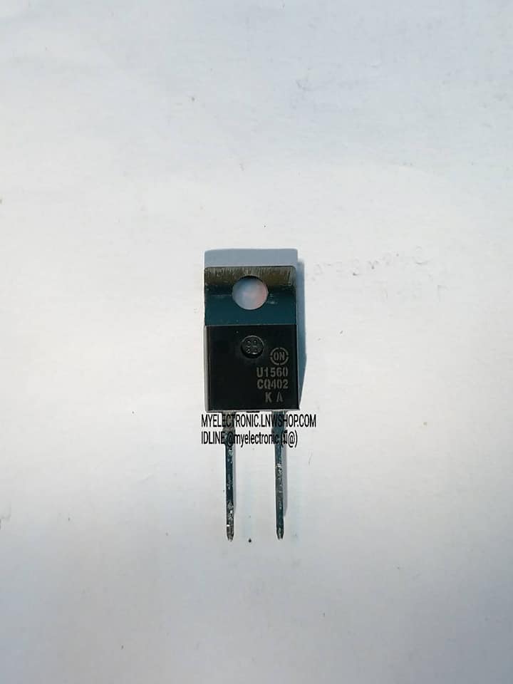 ขายย MUR1560 ไดโอด ความถี่สู DIODE Ultrafast ตัวถัง TO-220 U1560 MUR1560CT ราคา ตัวล่ะ . . บาท