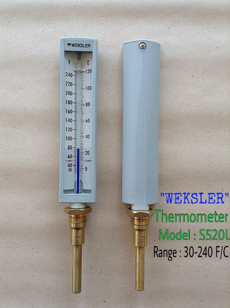S520L 30/240 F 0/120 C WEKLSER THERMOMETER