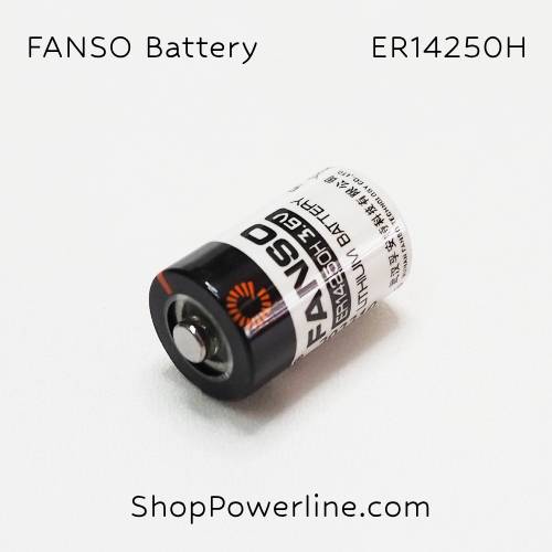 แบตเตอรี่ Battery FANSO (ER14250H) 3.6V 1/2AA 1200mAh