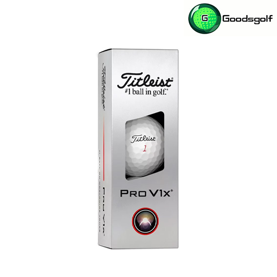 ลูกกอล์ฟ Titleist Pro V1x รุ่นใหม่ปี 2025 !