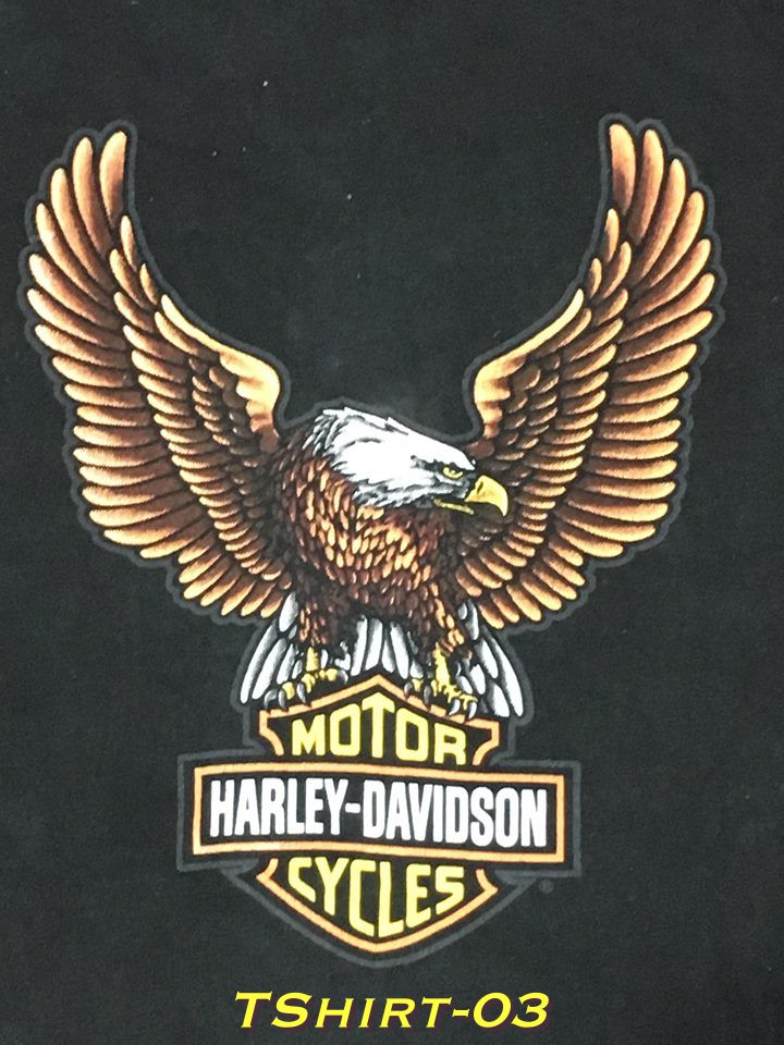 เสื้อยืด Harley Davidson Dudley Perkins Co. Size L อก 43 นิ้ว