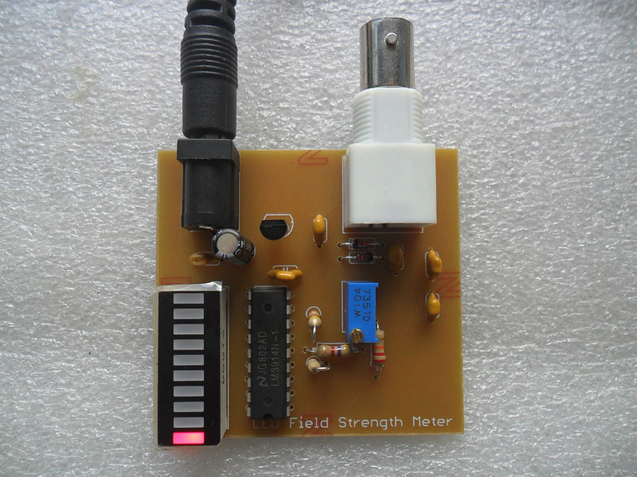 LED Field Strength Meter 1-500 MHz เครื่องมือวัดความเข้มสนามแม่เหล็กไฟฟ้า