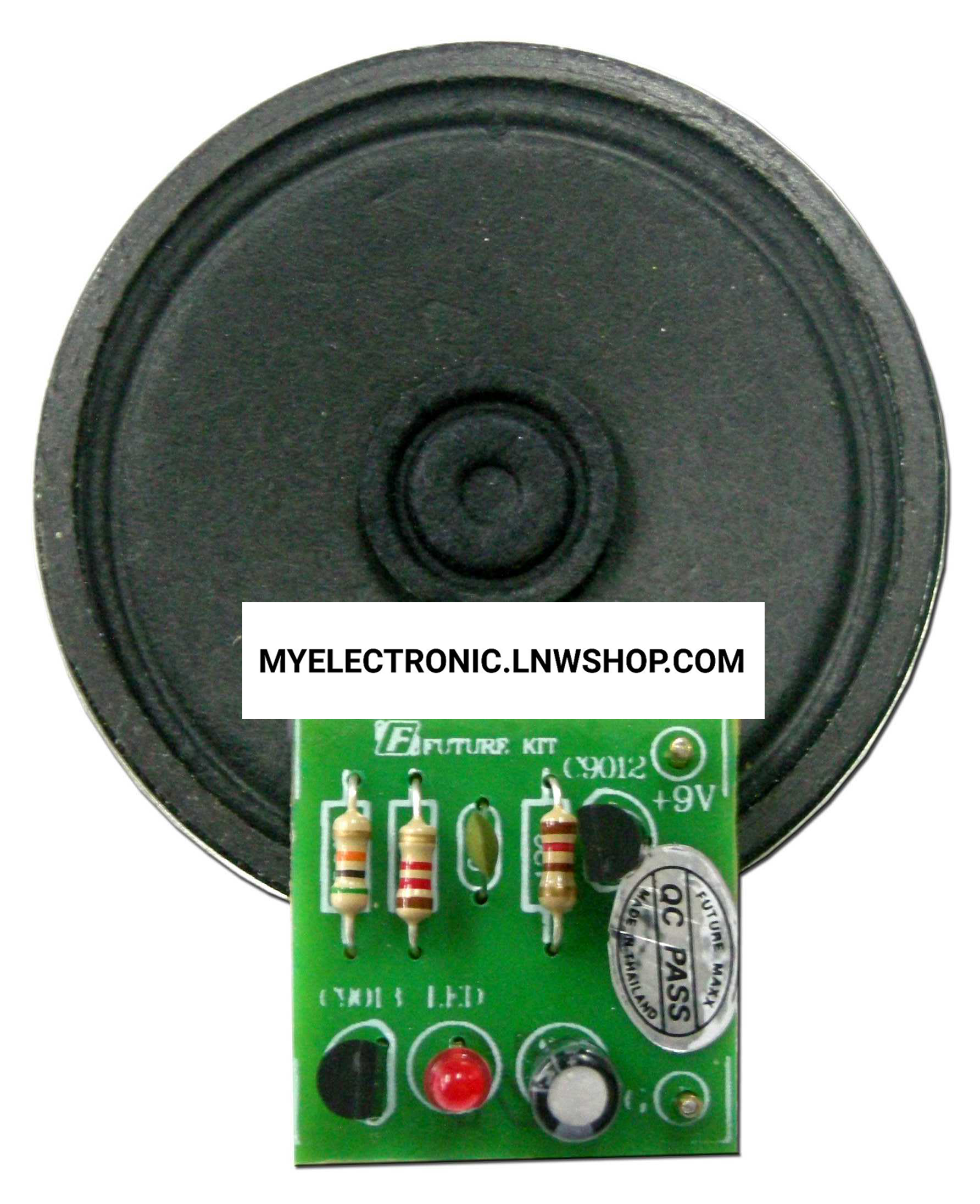 ขาย FA240 วงจร ออดอิเล็กทรอนิกส์ พร้อมลำโพง AMBLANCE SIREN WITH SPEAKER ชุดลงปริ้น แล้ว ชุดประกอบลงปริ้น แล้ว ชุดประกอบลงปริ้นแล้ว ยี่ห้อ ฟิวเจอร์คิท BRAND FUTUREKIT โครงงาน อิเล็กทรอนิกส์ เพื่อการศึกษา เรียนรู้ ทำ โปรเจ็ค PROJECT นักเรียน นักศึกษา ราคา ช