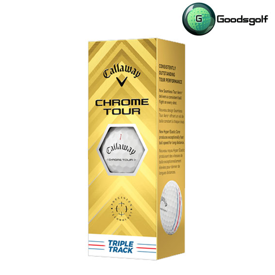 ลูกกอล์ฟ callaway Chrome Tour Triple Track Golf Balls