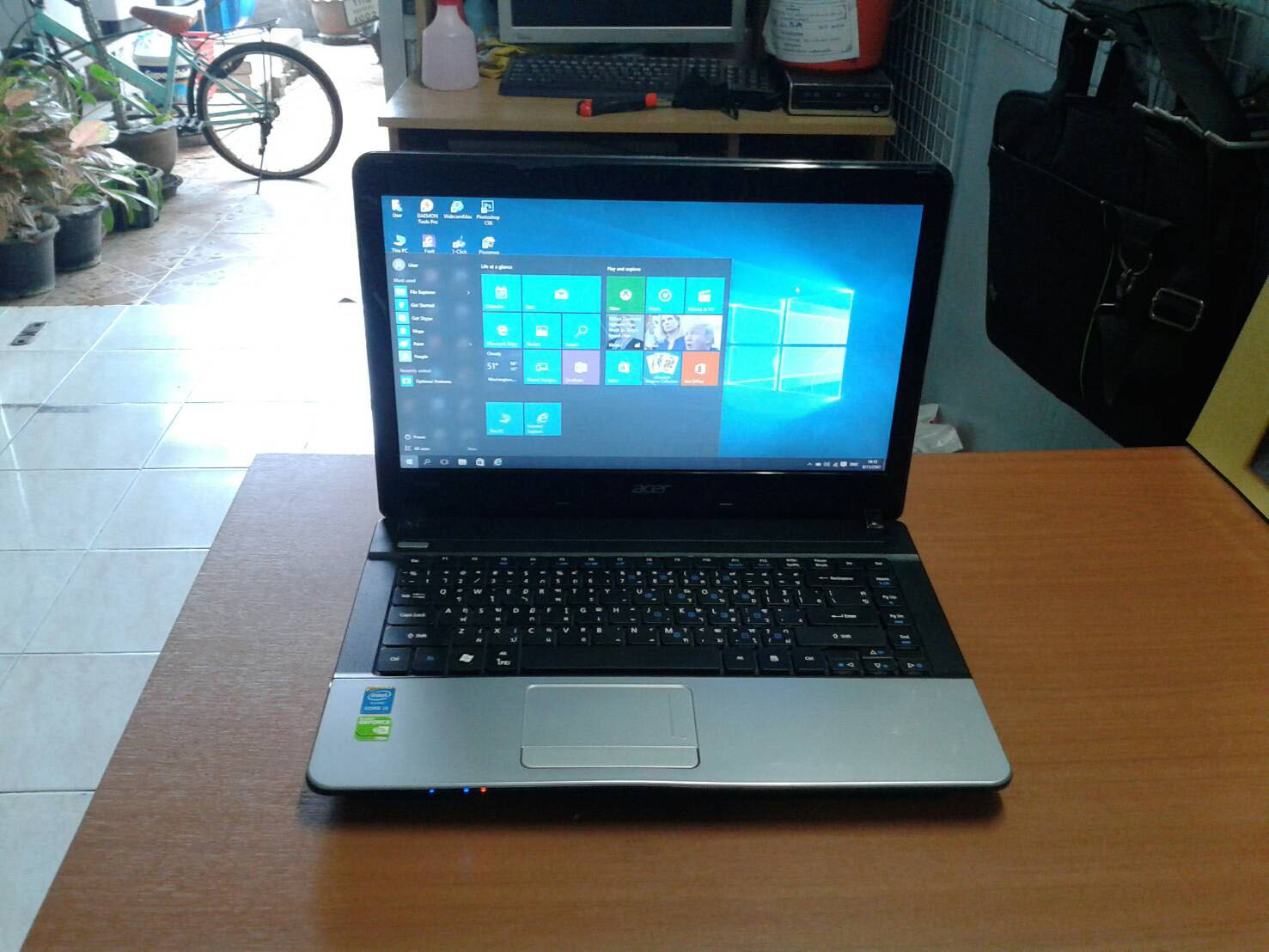 Acer E1-431G Core i5 3210M Upto 3.10GHz การ์ดจอ2ตัวแรงส์ได้ใจราคาคุ้มสุดๆ