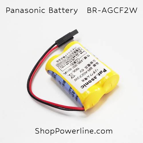 แบตเตอรี่ Battery Panasonic (BR-AGCF2W, A98L-0031-0011#L) 6V (Black Plug)