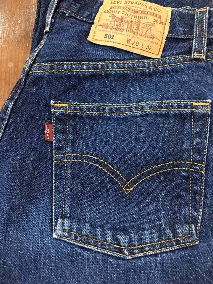 15. Levi's 501 Made in USA ปี 2000 เอว 29 ยาว 32