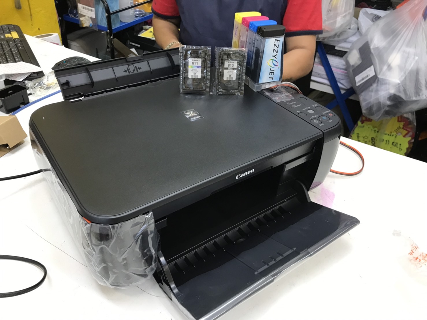 เครื่องพิมพ์ CANON PIXMA MP287 + INK TANK