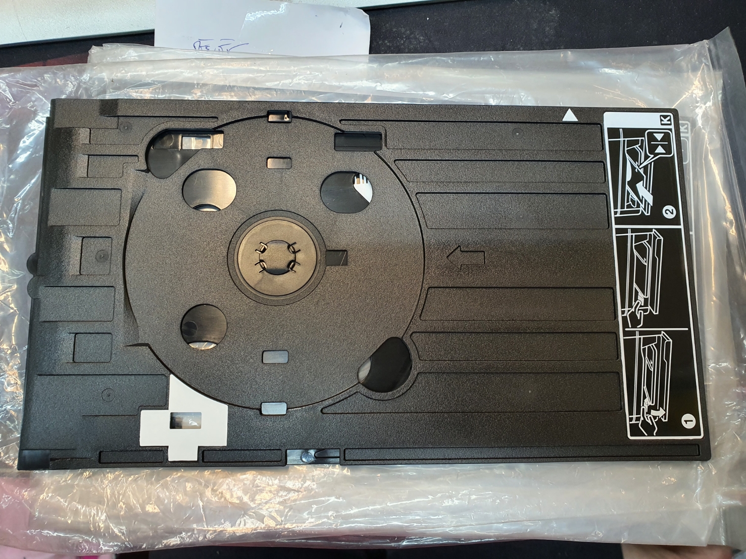 "ถาดใส่แผ่นซีดี" TRAY CDR EPSON L850/L800