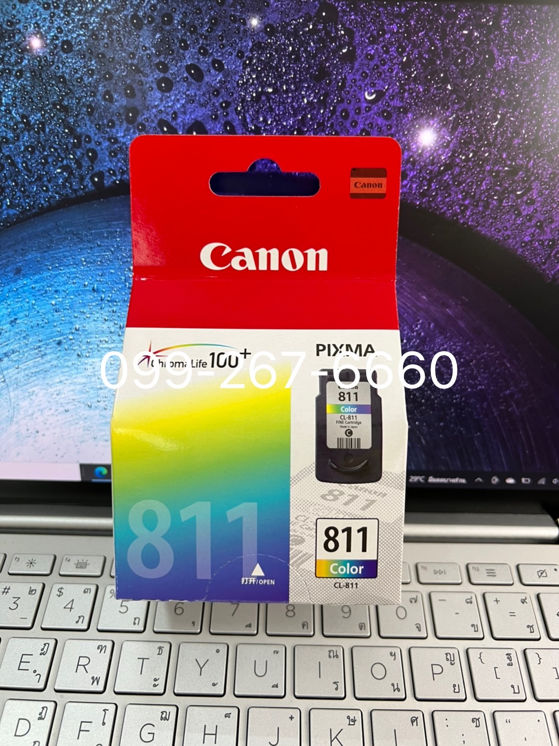 หัวพิมพ์สี CANON CL-811CO (811)