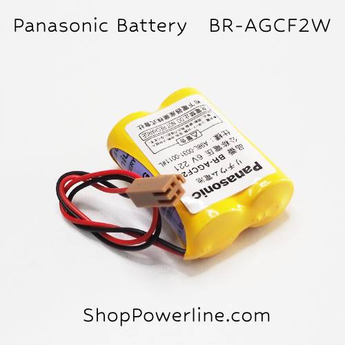 แบตเตอรี่ Battery Panasonic (BR-AGCF2W, A98L-0031-0011#L) 6V (Brown Plug)