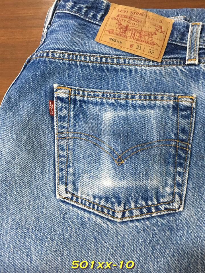 10. Levi's 501xx Made in USA เอว 30 ยาว 29