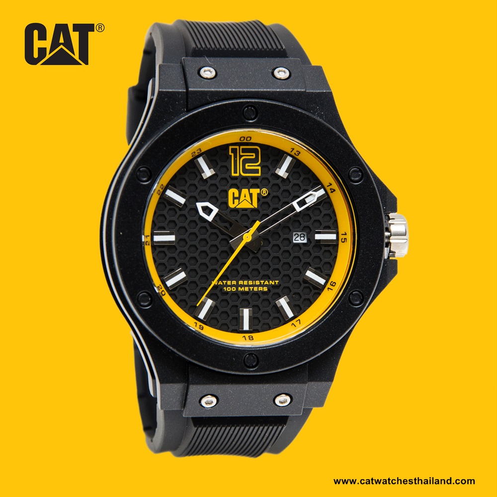 นาฬิกา CAT CODEX รุ่นลิมิเต็ดปี 2020 รหัส 10.121.21.127 (หน้าปัดดำ) ผลิตจำนวนจำกัด