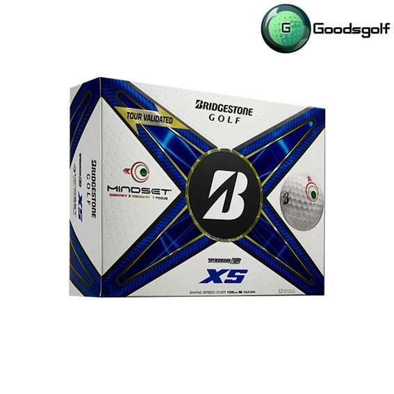 ลูกกอล์ฟ Bridgestone Tour B XS mindset (ซื้อ 1 แถม 1)