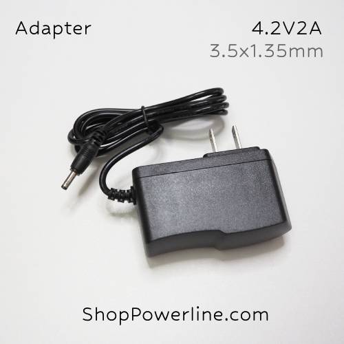 อะแดปเตอร์ Adapter Charger 4.2V 2A (3.5x1.35mm)