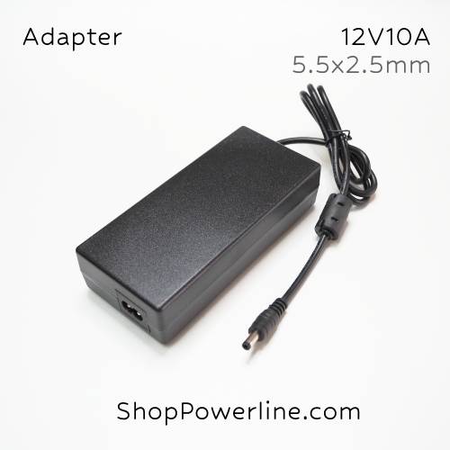 อะแดปเตอร์ Adapter 12V 10A (5.5x2.5,2.1mm)
