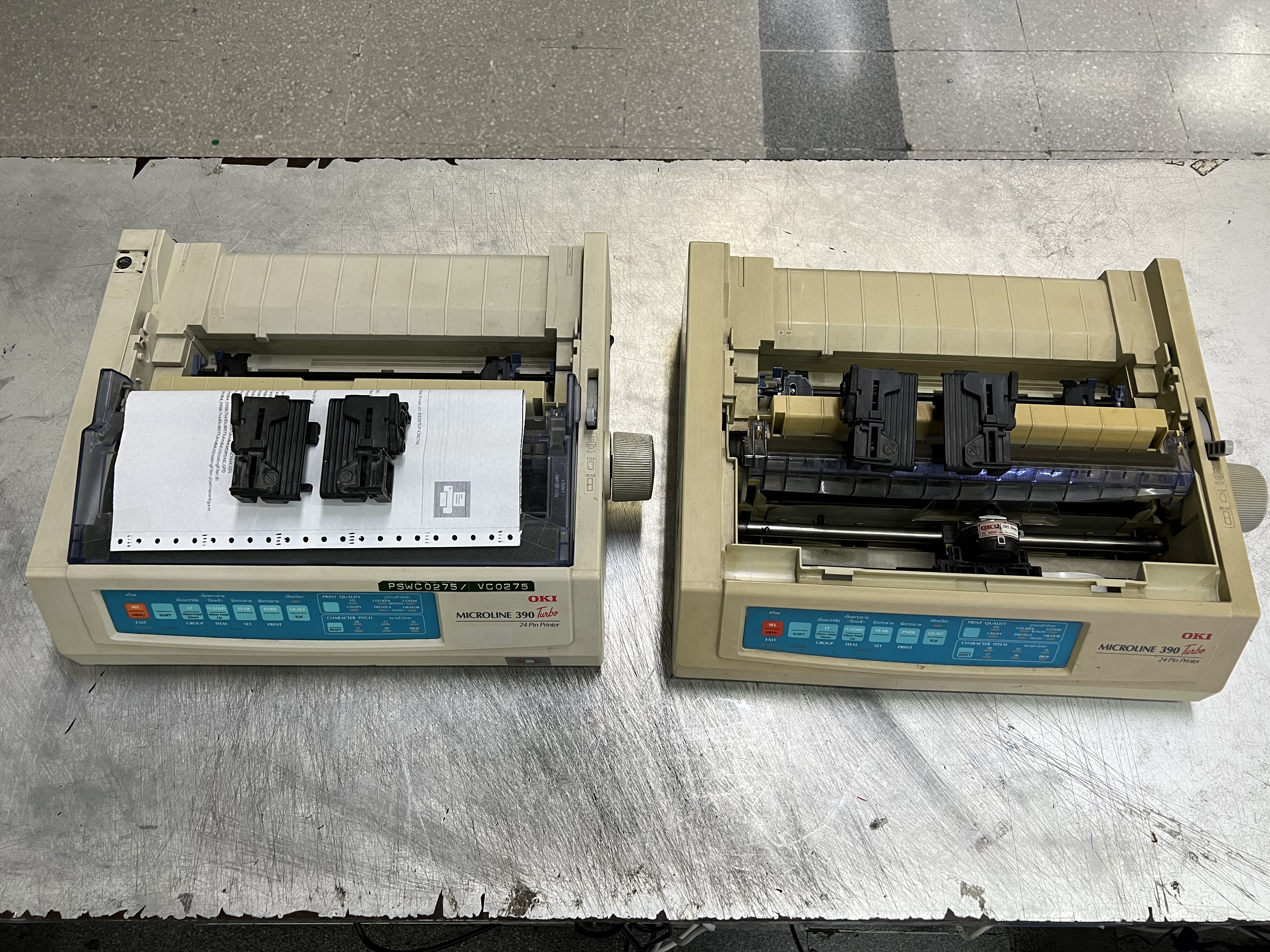 "ตัวดึงกระดาษต่อเนื่อง" TRACTOR ASSY OKI 380/390/790/791