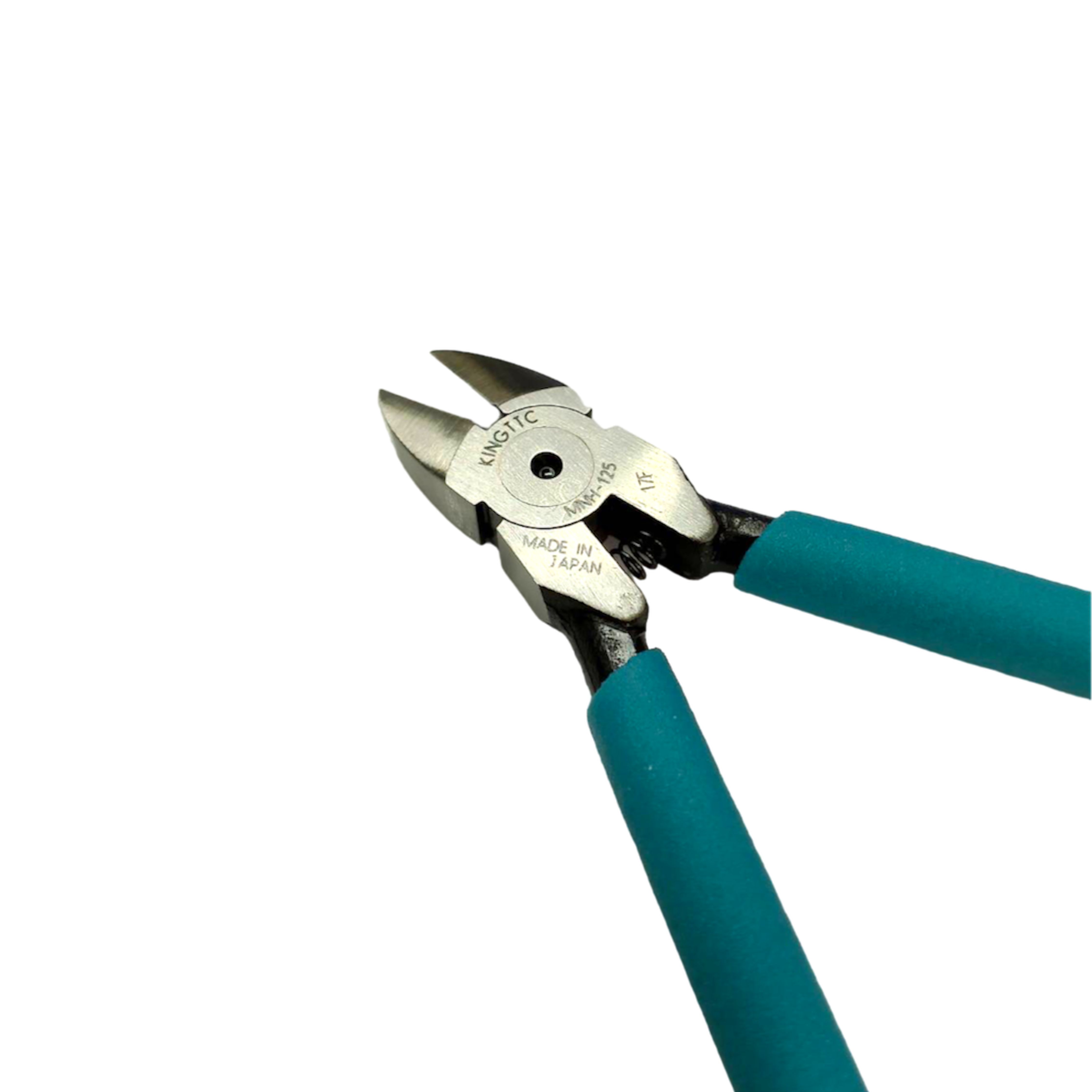 คีมมินิรุ่นปากแข็งตัดลวด มีสปริง Mini Nippers Hard-Type MNH-125 King TTC