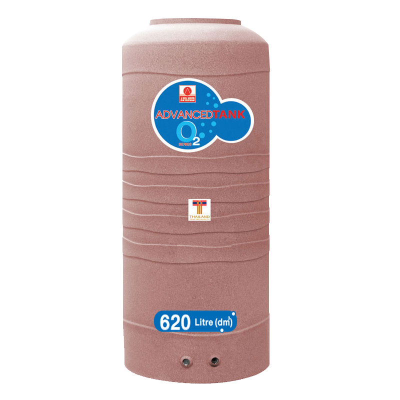 ถังเก็บน้ำบนดิน แอ็ดวานซ์ รุ่นโอทู (O2) ขนาด 620 ลิตร ราคาถูก ส่งฟรี
