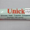 ขาย ซิลิโคนระบายความร้อน SILICON ยี่ห้อ UNICK ซิลิโคนระบายอากาศ ซิลิโคน น้ำหนัก 150g ราคา หลอดละ . . . .หน่วย บาท สำหรับงานอิเล็คทรอนิกส์