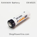 แบตเตอรี่ Battery RAMWAY (ER14505) 3.6V AA 2700mAh