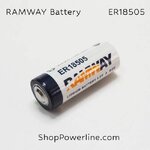 แบตเตอรี่ Battery RAMWAY (ER18505) 3.6V A 4000mAh