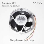 พัดลม Fan SanAce172 (109E5724H510) DC24V 172x150x51mm 0.58A (3wire)