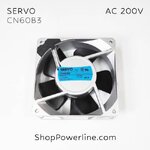 พัดลม Fan SERVO/NIDEC (CN60B3) AC200V 120x120x38mm 14/12W (2pin)