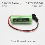 แบตเตอรี่ Battery SANYO (CR17450SE-R) 3V (Black Plug)