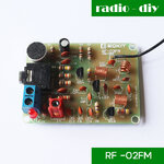 เครื่องส่ง FM / ไมค์ลอย 3 ทรานซิสเตอร์ มีไมค์ในตัว (ยังไม่ได้บัดกรี)