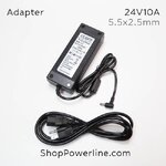 อะแดปเตอร์ Adapter 24V 10A (5.5x2.5,2.1mm)