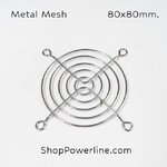 ตะแกรงพัดลม Metal Mesh 80x80mm