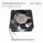 พัดลม Fan COMMONWEALTH (FP-108EX-S1-B) AC220V 150x150x50mm (2wire)
