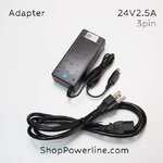 อะแดปเตอร์ Adapter Printer 24V 2.5A (3Pin) SM/PS