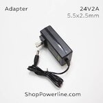 อะแดปเตอร์ Adapter 24V 2A (5.5x2.5,2.1mm)