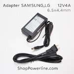 อะแดปเตอร์ Adapter SAMSUNG, LG 12V 4A (6.5x4.4mm)