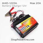 เครื่องชาร์จแบตเตอรี่ Charger 12V (MAD-1220A, MA-1220A) 20A