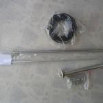 สายอากาศสำหรับเครื่องส่งวิทยุ FM แบบ 1/4 GP ปรับความยาวที่ปลายสายอากาศตามความถี่