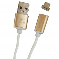 สายชาร์จแม่เหล็ก Earldom หัว micro USB(ทอง)